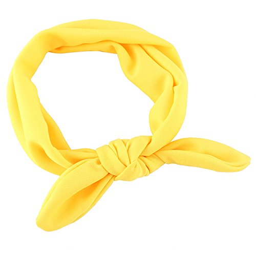 SWEETBB 8 Stk.elastische Kaninchenohren-Haarbänder Stirnbänder Haarschmuck für das Baby - 6