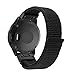 Produktbild YOOSIDE Armband for Garmin Fenix 5/ Instinct, Weicher Schleife Nylon-Uhrenarmband Ersatzband Armband für Garmin Fenix 5/5 Plus/Approach S60 / Quatix 5/ Forerunner 935,Schwarz