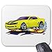 Produktbild 2010 Camaro Yellow-Black Car Mouse Pad