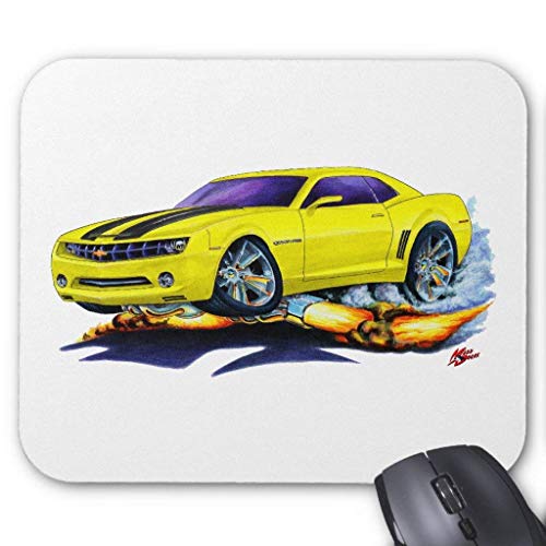 Preisvergleich Produktbild 2010 Camaro Yellow-Black Car Mouse Pad