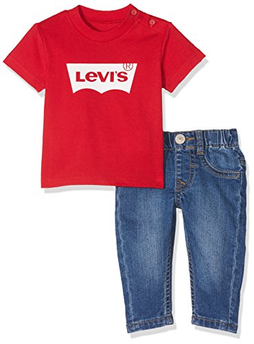 Levi's Kids Baby-Jungen Bekleidungsset NL36004, Mehrfarbig (Assortiment 99), 86 (Herstellergröße: 24M) Levi's Kids Baby-Jungen Bekleidungsset NL36004, Mehrfarbig (Assortiment 99), 86 (Herstellergröße: 24M)