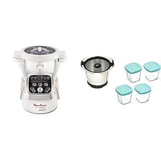 Moulinex Hf802aa1 Robot Cuiseur Multifonction Companion 5 Accessoires Inclus Moulinex Xf387e10 Mini Bol Bebe 1