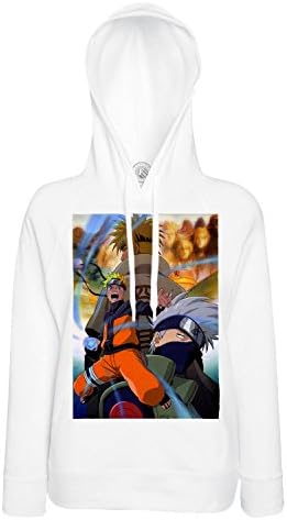 Fabulous 300 Sweat à capuche Naruto Uzumaki Kakashi Minato Ninja Manga tissu Leger Polyester