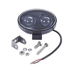 Zerama 20W 12-80V IP67 Impermeable Azul LED de Advertencia Punto del proyector de la lámpara de señal de la Carretilla elevadora de Trabajo de luz de Seguridad