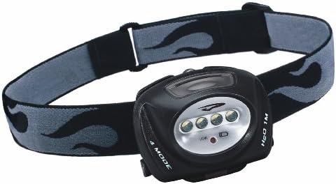 Princeton TecQuad Headband Flashlight LED Black โ Flashlights (Headband Flashlight, Black, 4 lamp (S), LED, 78 lm, AAA)