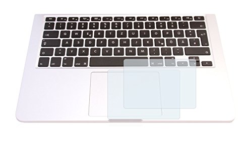 2x BROTECT HD-Clear Displayschutzfolie Apple MacBook Pro 13.3″ Touchpad (2015) Schutzfolie Folie – Klar, Anti-Fingerprint - 2