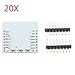Produktbild Generic Modul-Adapter-Platte 20Pcs serielle Schnittstelle Wifi ESP8266 mit IO führen Heraus für ESP-07 ESP-08 ESP-12