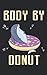 Produktbild Body By Donut: Funny Shark Glucose Monitor Log Book Compact Handy 5" x 8" Diabetic Blood Sugar Tracker Journal