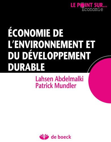 Download Economie de l'environnement et du développement durable Download Economie de l'environnement et du développement durable