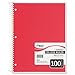 Produktbild 6 Pack Spiral Bound Notebook, College Rule, 8-1/2 x 11, White, 100 Sheets/Pad by MEAD PRODUCTS (Catalog Category: Paper, Envelopes & Mailers / Notebooks / Wirebound) by Mead