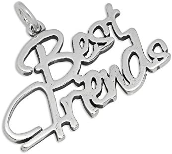 Sterling Silver Best Friends Charm