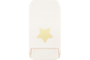 Vaessen Creative Motivstanzer Heavy Duty Sterne - Ø 2,5 cm - Stanzer für Kartengestaltung, Scrapbooking und Journaling - Kartenbasteln - für schwere Papierarten - Scrapbook Zubehör