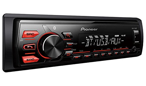 Pioneer MVH-289BT Single-Din Car Stereo (Black)