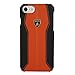 Produktbild Lamborghini LB-HCIP7-HU/D1-OE Huracan D1 Leder Schutzhülle für Apple iPhone 7/6S/6, 11,93 cm (4,7 Zoll) orange