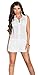 Miss Li Women's Maternity Overalls -  White - One Size