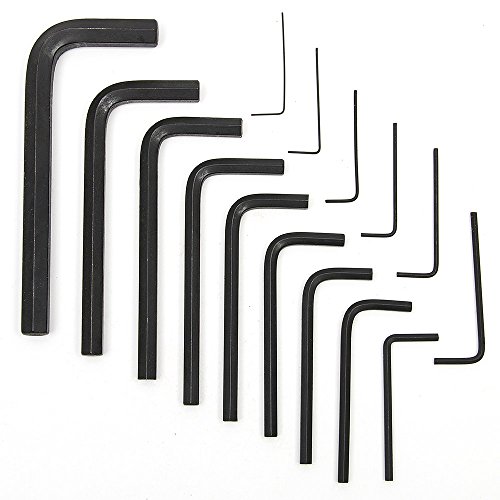 Fortag 30 tlg Innensechskant-Schlüsselsatz Innensechskantschlüssel Set Winkelschlüsselsatz metrisch Innensechskant-Stiftschlüssel Kugelkopf Winkel-Schlüssel Inbusschlüssel-Set Sechskant-Kugelkopf Schlüssel Sechskant Innen Nuss Inbus Nüsse Stiftschlüsselsatz Winkelschlüsselsatz Bitsatz 0.7-10 mm. - 4