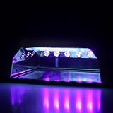 Abody Máquina Mejor Lámpara de curado de uñas CCFL Secadora diamante en forma de 36W LED para Gel UV Esmalte de uñas (rojo oscuro)