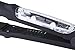 MADAMI Steam Hair Straightener for Argan Oil Infusion Treatment 2-in-1 Straighten and Curling, Professional Ceramic Tourmaline Spray Flat Iron with Locking Switch, 1 1/4 inch Vapor Conditioning Plates, Matte Black