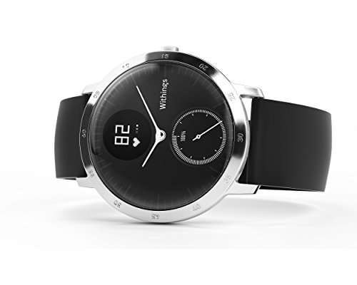 Withings Steel HR Fitnessuhr mit Herzfrequenzmessung, Schwarz - 9