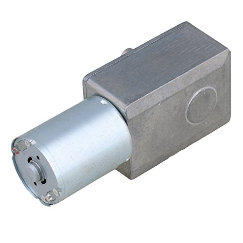 BQLZR DC 12V15RPM Quadratisch hohe Drehmomente Turbo Schnecken Getriebe Motor Rechtwinklig Getriebemotor - 3
