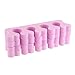 Homgaty 4X Soft bright colored toe Foam finger separator Pink