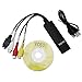 Produktbild Heaviesk Video Adapter mit Audio USB 2.0 Video Capture Karte Konverter PC Adapter TV Audio DVD DVR VHS für Windows 2000 für XP für Vista für Win 7