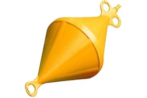 NUOVA RADE Bouée de corps-mort biconique Jaune JAUNE 54 cm