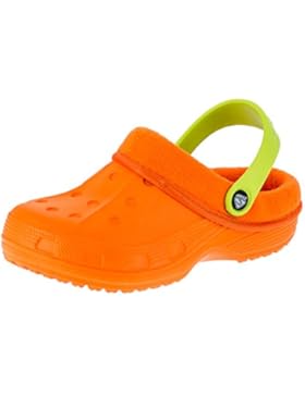 Gefütterte Clogs Mädchen Jungen Gartenschuhe Pantoffel Freizeit Hausschuhe in vielen Farben