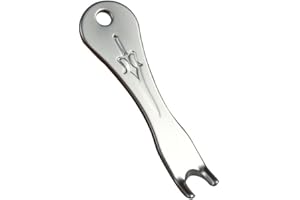 Hainice Extracteur de chevilles en alliage de zinc pour guitare acoustique, outil de tirage, accessoires de guitare Argenté