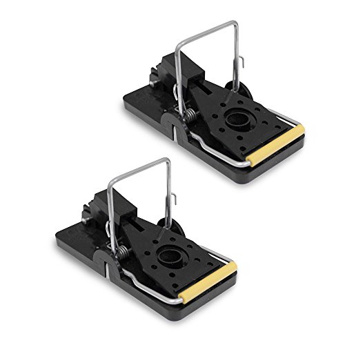 Hommii 2 X trampa trampas de resorte de rata de ratas trampa para ratones trampa para ratones trampa para ratones complemento Control de plagas