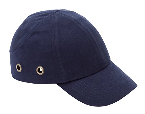 ProForce Marineblaue Sicherheits-Kopfbedeckung im Baseballkappenstil, belüftet
