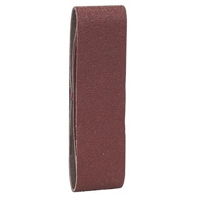 Bosch 2608606211 Ruban abrasif pour ponceuse à ruban 40 x 305 mm Grain 60/80/120 Set de 3 pièces