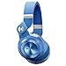 Produktbild Bluedio T2+ (Turbine 2 Plus) Bluetooth On-Ear Kopfhörer, blau