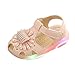 Produktbild Vovotrade Babyblume Strass niedliche weiche untere hohle Strandsandalen helle helle Schuhe, rosa niedlich, Prinzessin Schuhe