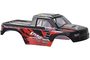 INTCHE Carrozzeria per Auto per XLF X04 X-04 1/10 RC Auto Brushless Monster Truck Ricambi Accessori