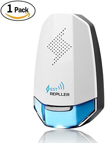 CyanCloud Pest Control Ultrasonic Repeller, Plug in Repellent Indoor for Mosquitoes, Mice, Ants, Rats, Roaches, Spiders, Bugs, Flies, Rodents - Eco-Friendly, Human &amp; Pet Safe Pest Warrior（1 Pack