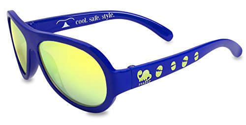Shadez Sunglasses for Kids (0-3 Years, Dandy Dino Blue)