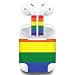 Produktbild Premium Vinyl Haut Aufkleber für Apple airpods Regenbogenfarben