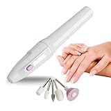 Enshey lima elettrica per unghie con 5 punte intercambiabili manicure e pedicure