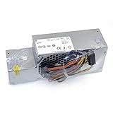 fuente de alimentacion dell optiplex gx270 Compatible con Dell Optiplex 760, 960 780 580 SFF (factor de forma pequeña) Sistema de alimentación de sobremesa