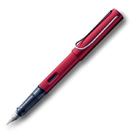 Lamy AL-Star Fountain Pen - Ruby Red (2012 limited edition) - medium nib in blister pack