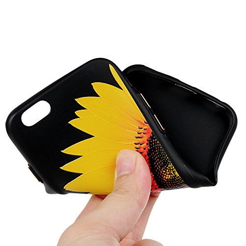 iPhone 6/iPhone 6s Hülle Badalink iPhone 6/iPhone 6s UltraSlim Schutzhülle TPU Sonnenblume Handyhülle Silikon Case Cover Handytasche Anti-Rutsch Kratzfest Handyhülle Flipcase - 7