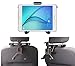Produktbild Navitech tragbar In Auto Kopfstütze/Rücksitz Schwarz Expandable Feste Griff Halterung kompatibel mit Hoozo Tablet, Android 8.1Littleice | Teclast P80 Pro | MEDIACOM SMART PAD I2 m-sp7i2 a