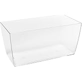 Kalapanta - Rectangular Orchid Planter for Flowers and Plants Indoor and Outdoor, Made with 100% Recycled and Recyclable Plas