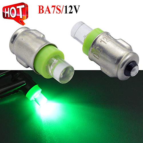 Buy 4 X BA7S Dashboard Light Bulbs F3 1 LED 12V DC 50LM Green Auto Led