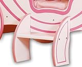 Prinzessin Kutschenbett 2nd Edition! Mädchenbett Kutsche in Rosa und Pink. Traumhaftes Mädchen Kinderzimmer. Kostenloser Sofortversand. - 5