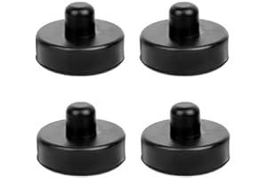 DEDC 4Pcs Bloque de Goma Gato Jack Pad Adaptador de Almohadilla de Elevación para Protector Vehículos Elevador Coche