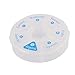 Produktbild Plastik Runde 7 Fach Pille Organisator Pillendose Tablettendose Tablettenbox