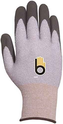 Bellingham C4400S Insulated Work Glove PYT Fiber with COOLMAX Knit Liner, Black 2NFT Nitrile Palm, Small