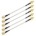 Produktbild L-MEIQUN,5 stücke RP SMA 5,8G FPV Antenne Verlängerungslinie Umwandlung Jumper Kabel Für QAV250 215 220 Rennwagen UAV Vierachsfahrzeug(Color:1#)